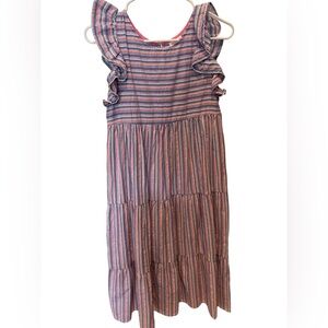 Girls L (10/12) Cat & Jack Striped Dress